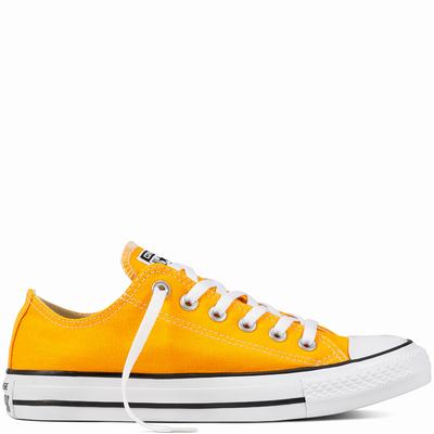 Converse Chuck Taylor All Star Classic Low Tops Womens - Orange Shoes (524GTVPS)